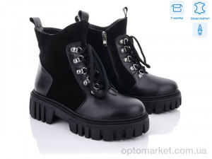 Купить Черевики жіночі 2096 кожа Mona Lisa чорний