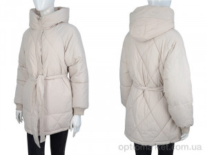 Куртка жіночі 2099 beige AS.YLM бежевий  оптом от Optomarket