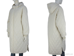 Пальто жіночі 21-05 beige-4 Aixiaohua бежевий  оптом от Optomarket