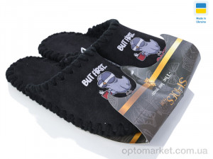 Капці унісекс 21-330 чорний Vends чорний  оптом от Optomarket