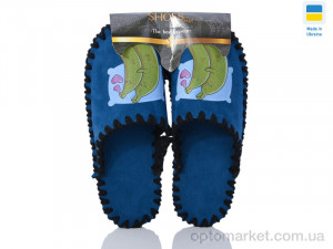 Купить Капці чоловічі 21-340 синій Lucky Craft синій