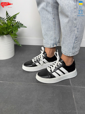 Кросівки жіночі 210 чорний к. ARTO чорний  оптом от Optomarket