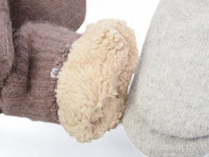 Рукавиці жіночі 2106 mix AngeLa мікс  оптом от Optomarket