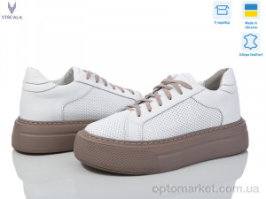 Купить Кросівки жіночі 21110-216 б.пер.беж.під. Viscala білий