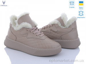 Купить Кросівки жіночі 21115 бежевий зима Viscala бежевий