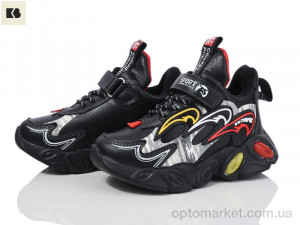 Купить Кросівки дитячі 2117-A213B red Мифер чорний