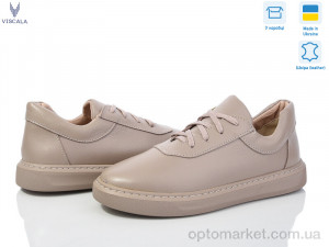 Купить Кросівки жіночі 21201-136 беж.ш.беж.під. Viscala бежевий