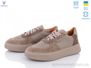 Купить Кросівки жіночі 21205 беж/VL Viscala коричневий