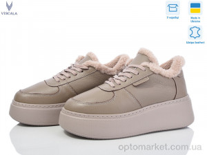 Купить Кросівки жіночі 21205Z-L17 беж.ш. зима Viscala бежевий