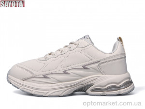Купить Кросівки унісекс 2123-3 Sayota бежевий