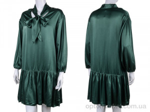 Платье женские 212504 green SAY зеленый оптом от Optomarket