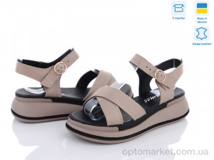 Купить Босоніжки жіночі 2133-8 Tamei коричневий