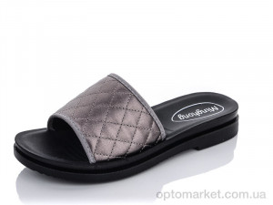 Купить Шльопанці жіночі 2135-5 Minghong графіт