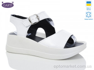 Купить Босоніжки жіночі 2138 біла шкіра Garti білий