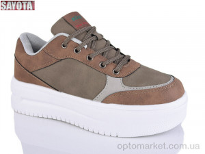 Купить Кросівки жіночі 2139-8 Sayota коричневий