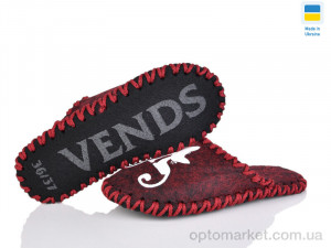 Капці жіночі 217W бордо Vends бордовий оптом от Optomarket