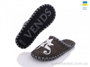 Капці жіночі 217W коричневий Vends коричневий  оптом от Optomarket