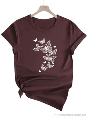 Купить Футболка жіночі 218 коричневий Riza коричневий