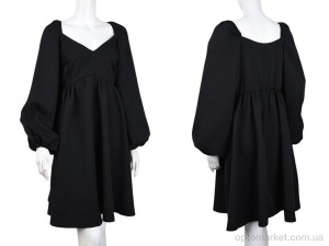 Сукня жіночі 219 black Adam&Eva чорний  оптом от Optomarket