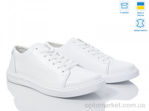 Купить Кросівки чоловічі 22-507 б.ш. Crossav білий