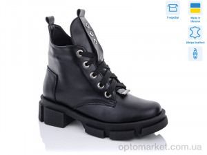 Купить Черевики жіночі 22 черн. кожа Mona Lisa чорний