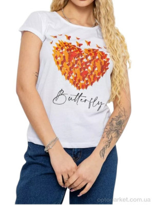 Купить Футболка жіночі 2204 білий Massmag білий