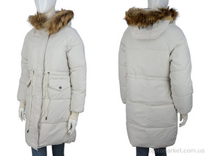 Куртка жіночі 2208 beige Unimoco бежевий оптом от Optomarket