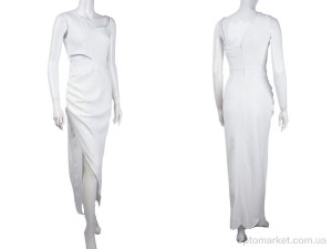 Сукня жіночі 221 white Adam&Eva білий оптом от Optomarket