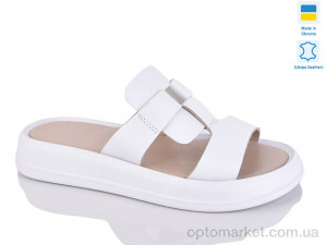 Купить Шльопанці жіночі 22160 б.ш. Sali білий