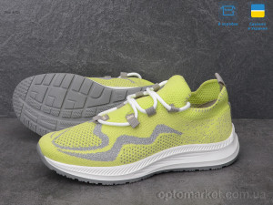 Кросівки жіночі 22206 салатовий Avangard shoes зелений  оптом от Optomarket