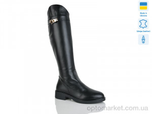 Купить Чоботи жіночі 2227 чорний к. єврозима Sali чорний