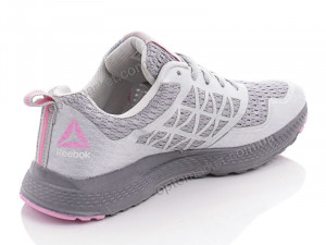 Кроссовки женские 223-4 Reebok серый  оптом от Optomarket
