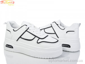 Купить Кросівки жіночі 225-906 Бабочка-Mengfuna-AESD білий
