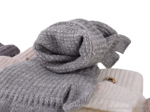 Рукавиці жіночі 2256 (альпака) mix Anjela мікс  оптом от Optomarket