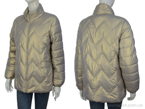 Куртка жіночі 226 beige (06948) Botf бежевий  оптом от Optomarket