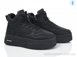 Купить Черевики жіночі 227-1 Ok Shoes чорний