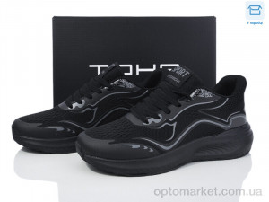 Купить Кросівки чоловічі 228 all black TOHA чорний