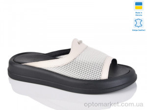 Купить Шльопанці жіночі 2290 беж.к. Sali бежевий