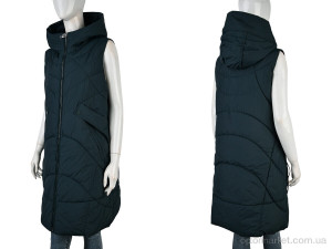 Жилетка жіночі 2301 (12123) green Qiaosadi зелений  оптом от Optomarket