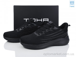 Купить Кросівки чоловічі 2303 all black TOHA чорний