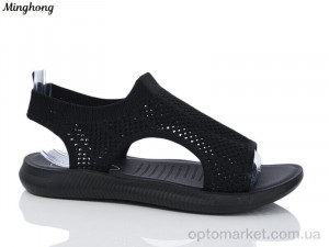 Купить Босоніжки жіночі 2305-1 Minghong чорний