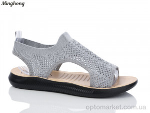 Купить Босоніжки жіночі 2305-5 Minghong сірий