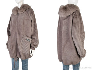 Куртка жіночі 2308 brown Edel коричневий  оптом от Optomarket