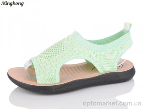 Купить Босоніжки жіночі 2309-8 Minghong зелений