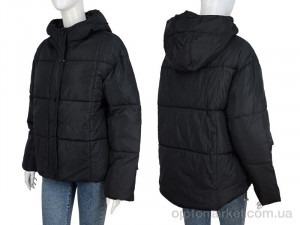 Куртка жіночі 23107 black TurnHug чорний  оптом от Optomarket