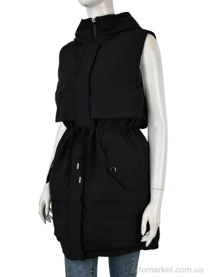 Купить Жилетка жіночі 2315 (12126) black JINGPINFUSHI чорний