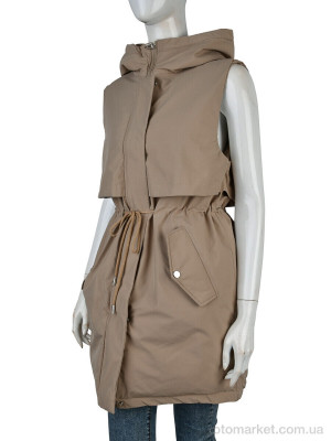 Купить Жилетка жіночі 2315 (12126) brown JINGPINFUSHI коричневий