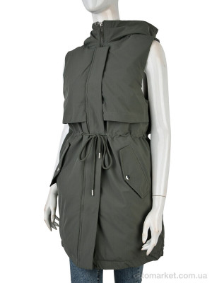 Купить Жилетка жіночі 2315 (12126) green JINGPINFUSHI зелений