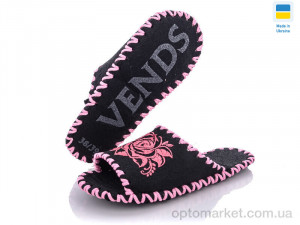 Капці жіночі 231W чорний Vends чорний  оптом от Optomarket