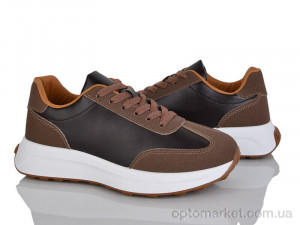 Купить Кросівки жіночі 232-43 Бабочка-Mengfuna-AESD коричневий